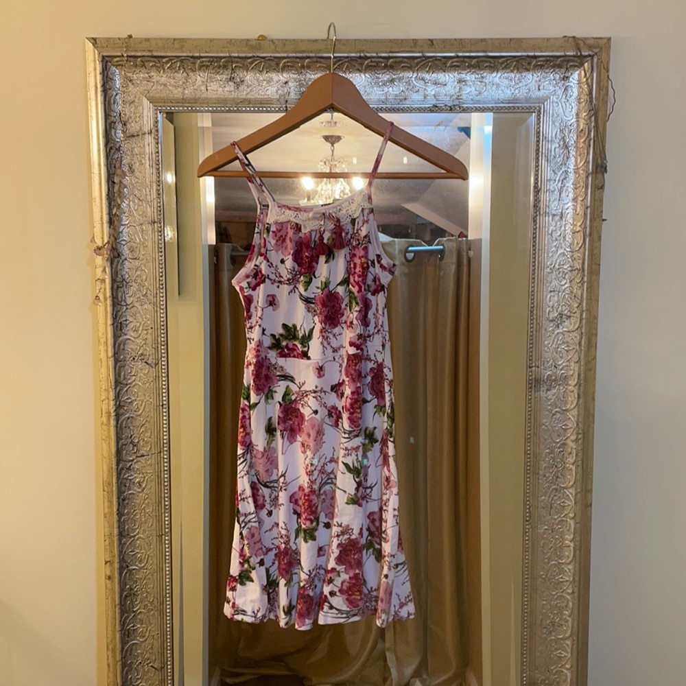 Kiss Girls printed long dress